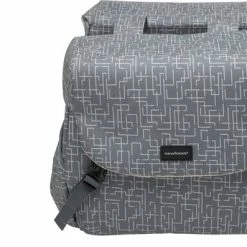 Beste Verkoop ? New Looxs Ivy Mondi Joy Dubbele Fietstas - 38 Liter Walnoot ✔️ -Kastoes winkel 550x397 4