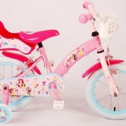 Beste Pirce ? Disney Princess Kinderfiets - Meisjes - 14 Inch - Roze - Twee Handremmen ? -Kastoes winkel 550x403 3