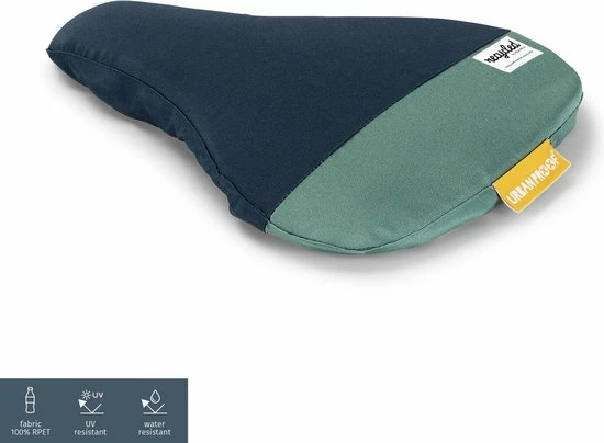 Beste deal ? Urban Proof Zadeldek Recycled Universeel 27 X 22 Cm Blauw/groen ? 2 Beste deal ? Urban Proof Zadeldek Recycled Universeel 27 X 22 Cm Blauw/groen ? - Afbeelding 2