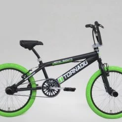 Aanbiedingen ? Royal Bugatti Freestyle BMX Kinderfiets - Unisex - 20 Inch - Zwart/Groen ?