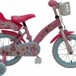 Beste Pirce ? Disney Princess Kinderfiets - Meisjes - 14 Inch - Roze - Twee Handremmen ? -Kastoes winkel 550x412 47