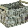Goedkoop ❤️ Fastrider Bamboo Rotan Fietsmand - Naturel - 17L - Handgemaakt ? -Kastoes winkel 550x412 6