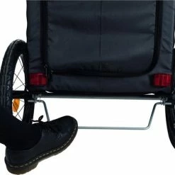 Flash-uitverkoop ✔️ Trixie Hondenfietskar Opvouwbaar Grijs 90 X 63 X 95 Cm ? -Kastoes winkel 550x416