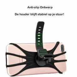 Beste Verkoop ⌛ Merkloos Mobiele Telefoon Houder Voor Op Je Fiets | Geschikt Voor Elk Toestel | Houder Telefoon | Extra Stevig | Smartphone Houder | Stuur Houder | 360 Graden Draaibaar | Motor | Racefiets | Zwart ? -Kastoes winkel 550x417 1