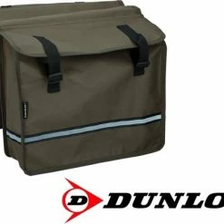 Aanbiedingen ⭐ Dunlop Dubbele Fietstas - Bruin - 26 Liter ?