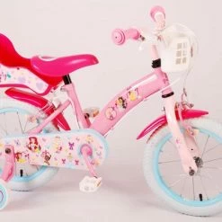 Beste Pirce ? Disney Princess Kinderfiets - Meisjes - 14 Inch - Roze - Twee Handremmen ? -Kastoes winkel 550x420 3