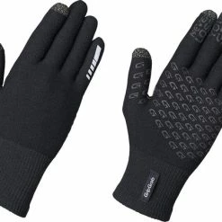 Promo ? GripGrab - Primavera Merino Glove II - Zwart - Unisex - Maat M/L ?