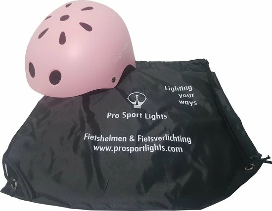Goedkoop ? Kinderfietshelm Pro Sport Lights - Skate Fietshelm Voor Kinderen - Matt Roze Pink - Kinderhelm 53 - 60 Cm ? 3 Goedkoop ? Kinderfietshelm Pro Sport Lights - Skate Fietshelm Voor Kinderen - Matt Roze Pink - Kinderhelm 53 - 60 Cm ? - Afbeelding 3