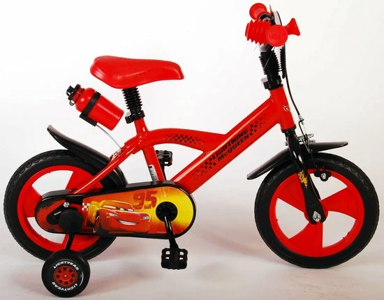 Beste deal ? Disney Cars Kinderfiets - Jongens - 12 Inch - Rood - Doortrapper ⌛ 3 Beste deal ? Disney Cars Kinderfiets - Jongens - 12 Inch - Rood - Doortrapper ⌛ - Afbeelding 3