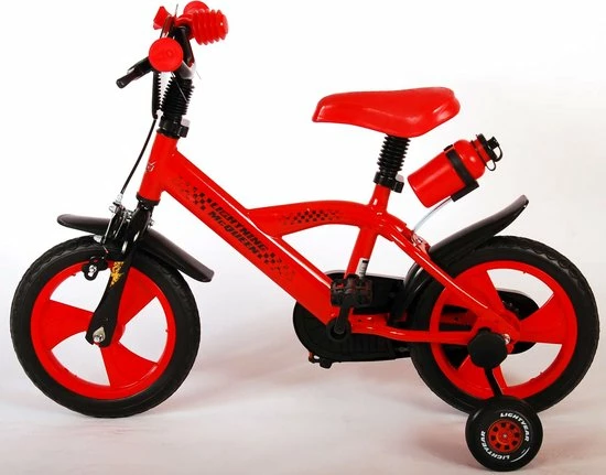 Beste deal ? Disney Cars Kinderfiets - Jongens - 12 Inch - Rood - Doortrapper ⌛ 6 Beste deal ? Disney Cars Kinderfiets - Jongens - 12 Inch - Rood - Doortrapper ⌛ - Afbeelding 6