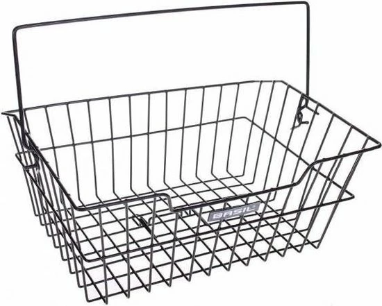 Groothandel ⌛ Basil Cairo Fietsmand - Achter - Staal - Zwart ? 2 Groothandel ⌛ Basil Cairo Fietsmand - Achter - Staal - Zwart ? - Afbeelding 2