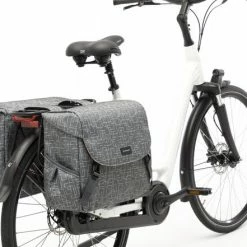 Korting ? New Looxs Ivy Mondi Joy Dubbele Fietstas - 38 Liter Grijs ? -Kastoes winkel 550x441 4
