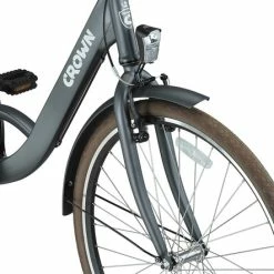 Korting ? Crown Rio Damesfiets 28 Inch 53cm Gray ? -Kastoes winkel 550x443 5