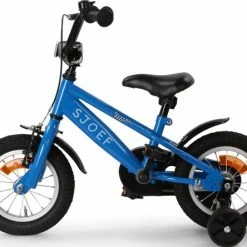 Goedkoop ? SJOEF Race Jongensfiets 12 Inch - Blauw ? -Kastoes winkel 550x444