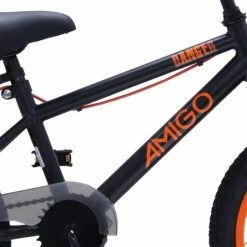 Begroting ? Amigo Danger - BMX Fiets 16 Inch - Fietscross Voor Jongens En Meisjes - Zwart/Oranje ? -Kastoes winkel 550x445 6
