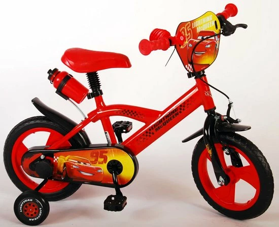 Beste deal ? Disney Cars Kinderfiets - Jongens - 12 Inch - Rood - Doortrapper ⌛ 4 Beste deal ? Disney Cars Kinderfiets - Jongens - 12 Inch - Rood - Doortrapper ⌛ - Afbeelding 4