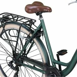 Flash-uitverkoop ? Altec Metro Damesfiets 28 Inch 55cm Army Green 7v ?