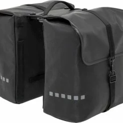 Beste Pirce ? New Looxs Odense Dubbele Fietstas MIK 39 Liter Zwart ? -Kastoes winkel 550x451 4