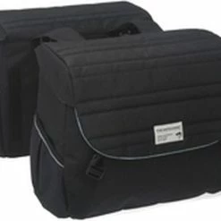 Beste Pirce ? New Looxs Quilted Mondi Joy Dubbele Fietstas 38 Liter - Zwart ? -Kastoes winkel 550x452