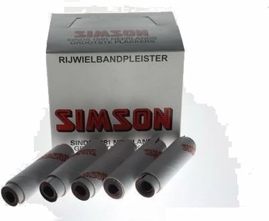 Nieuw ? Simson Bandenplakkers - Knippleister - Fietsbandreparatie - 7 X 20 Cm ? 4 Nieuw ? Simson Bandenplakkers - Knippleister - Fietsbandreparatie - 7 X 20 Cm ? - Afbeelding 4