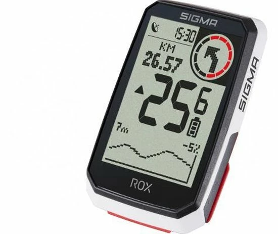 Uitgang ? Sigma Sport Sigma ROX 4.0 GPS Fietscomputer - Wit - Incl. Standaard Stuurhouder + USB-C Oplaadkabel ✔️ 13 Uitgang ? Sigma Sport Sigma ROX 4.0 GPS Fietscomputer - Wit - Incl. Standaard Stuurhouder + USB-C Oplaadkabel ✔️ - Afbeelding 13