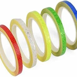 Gloednieuw ? Doodadeals | Reflecterende Tape | Reflectie Tape | Reflector Sticker | Reflecterende Stickers Fiets | Goed Zichtbaar | 8 Meter X 10 Mm | Rood ? -Kastoes winkel 550x471 1