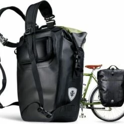 Beste Pirce ? RHINOWALK Fietstas - Rugzak - Rolltop - Schoudertas - Schooltas - Volledig Waterdicht 27L ? -Kastoes winkel 550x476 2