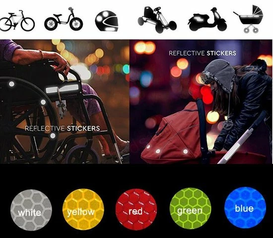 Kopen ? Roadstar Reflecterende Veiligheids Stickers Rood - Reflectie Tape Voor In Het Verkeer - Maak Wandelwagens, Koffers, Buggy's, Skelters, Helms, Fietsen Etc Goed Zichtbaar In Het Donker. ❤️ 2 Kopen ? Roadstar Reflecterende Veiligheids Stickers Rood - Reflectie Tape Voor In Het Verkeer - Maak Wandelwagens, Koffers, Buggy's, Skelters, Helms, Fietsen Etc Goed Zichtbaar In Het Donker. ❤️ - Afbeelding 2
