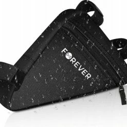 Beste Verkoop ❤️ Forever FB-100 - Outdoor Frame Fietstas 1l - Zwart ? -Kastoes winkel 550x481 4