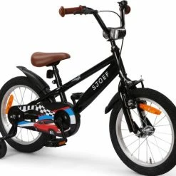 Uitgang ✨ SJOEF Race Jongensfiets 16 Inch - Zwart ❤️ 15 Uitgang ✨ SJOEF Race Jongensfiets 16 Inch - Zwart ❤️ -Kastoes winkel 550x488 2