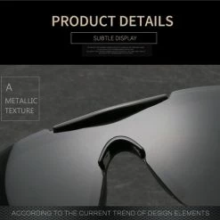 Nieuw ✔️ Garpex? Garpex Fietsbril - Sportbril - Polaroid Zonnebril - Zonnebril - Racefiets - Mountainbike - Motor - Zwart Frame Rode Lens ? -Kastoes winkel 550x488 3