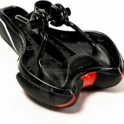 Begroting ? Voltano Sport Fietszadel Gel Trekking Zadel Met Uitsparing Unisex - Zwart / Rood - Incl. Gratis Zadelstrop ? -Kastoes winkel 550x491 7