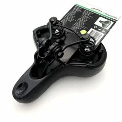 Kopen ? FlinQ Fietszadel - Unisex Gelzadel - Zwart - 26 X 23 Cm ? -Kastoes winkel 550x500 2