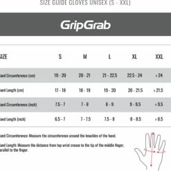 Promo ? GripGrab - Primavera Merino Glove II - Zwart - Unisex - Maat M/L ? -Kastoes winkel 550x502 11