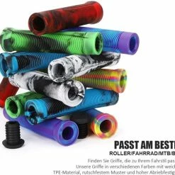 Promo ? Suotu Stuntstep Handvatten - Grips - Universal - Ergonomic Mountain Step Grip Set - Handvatovertrek Voor Fietsgrepen ? -Kastoes winkel 550x503 4