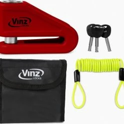 Korting ? VINZ Baretti Schijfremslot ART4 - Rood ⌛ -Kastoes winkel 550x507 1