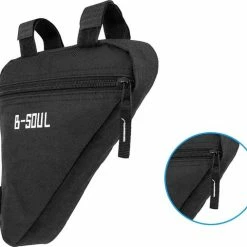 Beste Pirce ✔️ Merkloos Fiets Frame Tas - Driehoek Opbergtas - Frametas Racefiets - Fietstas Stuur / Zadel - Wielrennen - Fietsframe Opbergtas - Waterproof ?