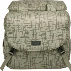 Beste Verkoop ? New Looxs Ivy Mondi Joy Dubbele Fietstas - 38 Liter Walnoot ✔️ -Kastoes winkel 550x511 7