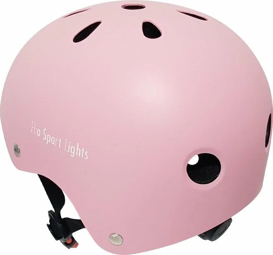 Goedkoop ? Kinderfietshelm Pro Sport Lights - Skate Fietshelm Voor Kinderen - Matt Roze Pink - Kinderhelm 53 - 60 Cm ? 13 Goedkoop ? Kinderfietshelm Pro Sport Lights - Skate Fietshelm Voor Kinderen - Matt Roze Pink - Kinderhelm 53 - 60 Cm ? - Afbeelding 13