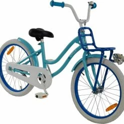Hete verkoop ? 2Cycle Lady Kinderfiets - 20 Inch - Voordrager - Blauw - Meisjesfiets ?