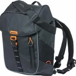 Begroting ✨ Basil Miles Tarpaulin Fietsrugzak - Enkele Fietstas - Zwart - 17 Liter ?