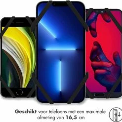Begroting ? IMoshion Schokbestendige Telefoonhouder Fiets - GSM Houder Fiets - Universeel - Zwart ? -Kastoes winkel 550x527 10