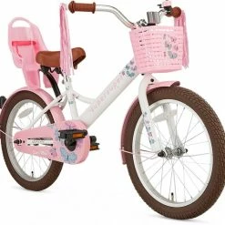 Begroting ? Supersuper Little Miss - Kinderfiets - Meisjesfiets - 18 Inch - Wit ? -Kastoes winkel 550x528