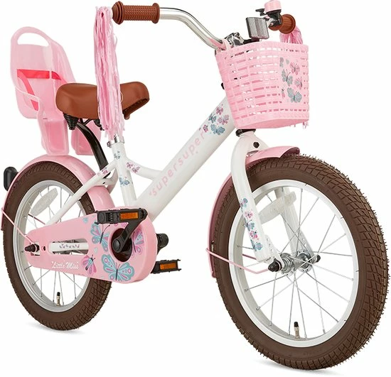 Kopen ? Supersuper Little Miss - Kinderfiets - Meisjesfiets - 16 Inch - Wit ? 3 Kopen ? Supersuper Little Miss - Kinderfiets - Meisjesfiets - 16 Inch - Wit ? - Afbeelding 3