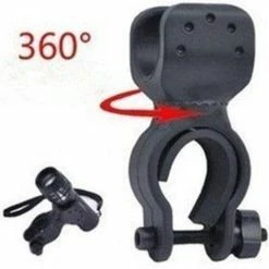 Kopen ? Merkloos Lamphouder Voor Op De Fiets, 360 Draaibaar - Stevige Zaklamphouder Voorlicht - Fietsverlichting ?