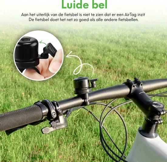 Beste Pirce ✨ Fubzz Airtag Bike Mount/Bel Compatibel Met Apple AirTag Fietsmontage Fietsbel Antidiefstal Tracering Zwart Montagegereedschap Fiets AppleAirtag AirTag Fiets ? 4 Beste Pirce ✨ Fubzz Airtag Bike Mount/Bel Compatibel Met Apple AirTag Fietsmontage Fietsbel Antidiefstal Tracering Zwart Montagegereedschap Fiets AppleAirtag AirTag Fiets ? - Afbeelding 4