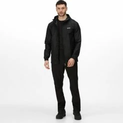 Beste Pirce ? Regatta Pack-It II Regenjas - Maat M - Mannen - Zwart ⌛ -Kastoes winkel 550x532 7