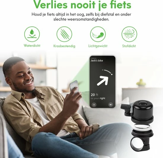 Beste Pirce ✨ Fubzz Airtag Bike Mount/Bel Compatibel Met Apple AirTag Fietsmontage Fietsbel Antidiefstal Tracering Zwart Montagegereedschap Fiets AppleAirtag AirTag Fiets ? 5 Beste Pirce ✨ Fubzz Airtag Bike Mount/Bel Compatibel Met Apple AirTag Fietsmontage Fietsbel Antidiefstal Tracering Zwart Montagegereedschap Fiets AppleAirtag AirTag Fiets ? - Afbeelding 5