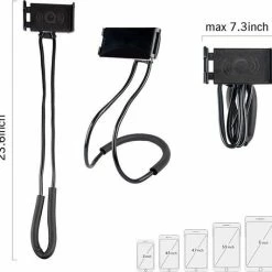 Top 10 ? A.K.A. Telefoon Nekhouder - Telefoon Autohouder - Telefoon Fietshouder - Selfiestick - Smarthphone Houder - Lazy Arm - Nek Houder ? -Kastoes winkel 550x533 6