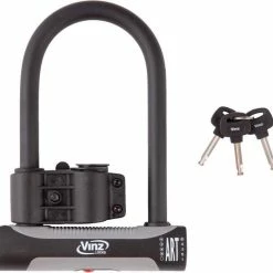 Korting ? VINZ Grivola Beugelslot ART4 / Motorslot / Scooterslot / Fietsslot 26cm ?